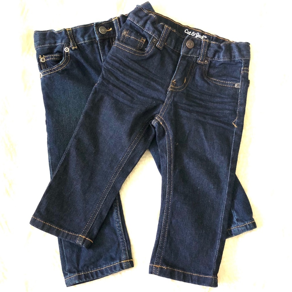 “Carter’s + Cat & Jack” 18M Toddler jeans bundle